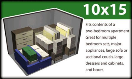 10x15 storage unit 